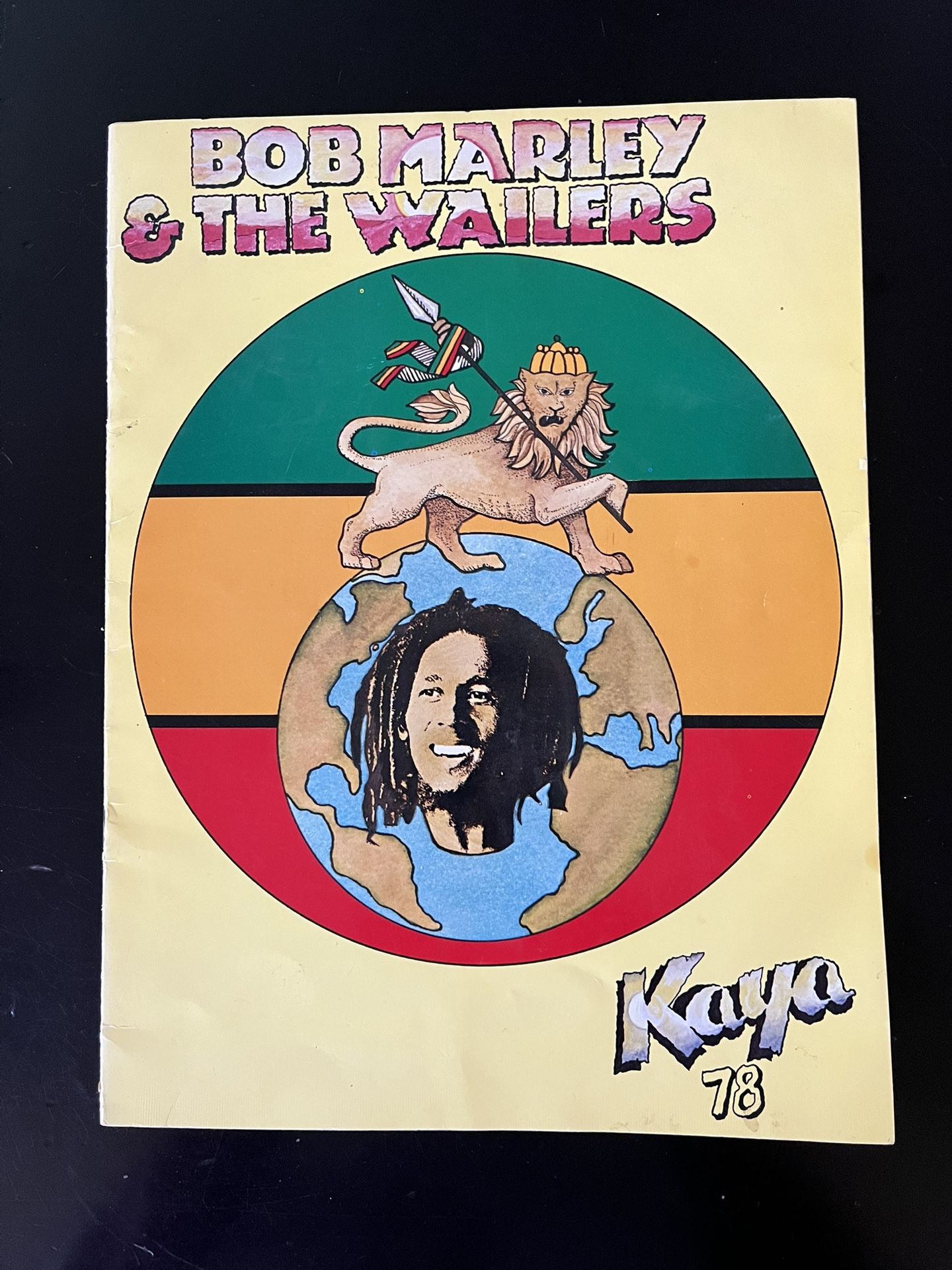 Bob Marley and the Wailers Kaya 78 Tour Program