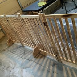 New 4-Panel Tall Freestanding Pet Gate