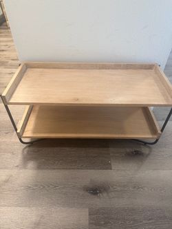 West Elm Willow Shoe Rack - Cerused White