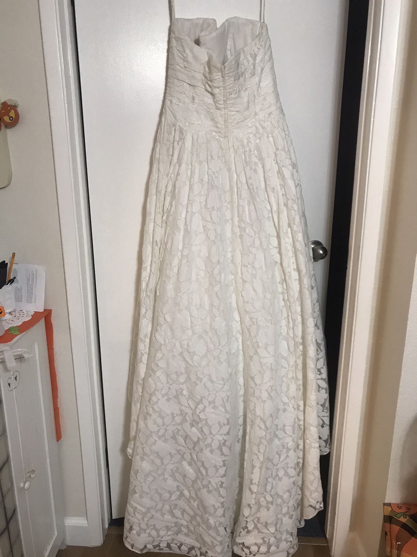 Galina wedding dress from David’s Bridal, discontinued style
