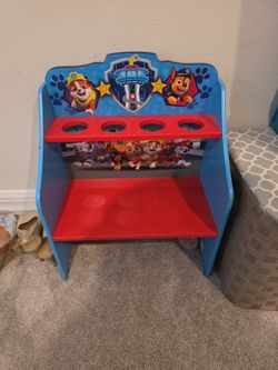 Paw Patrol Book Shelf