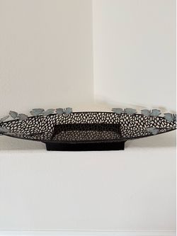 Metal decoration dish