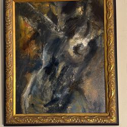  Abstract Oil Painting : Conversation Starter