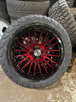 20 INCH RIMS TIRES MOUNTED BALANCED WITH SENSORS LUGS AND LOCKS