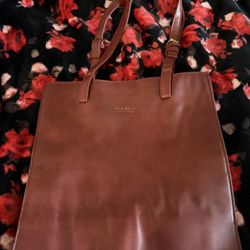 Jack Danni Vintage Leather Messenger Bag 