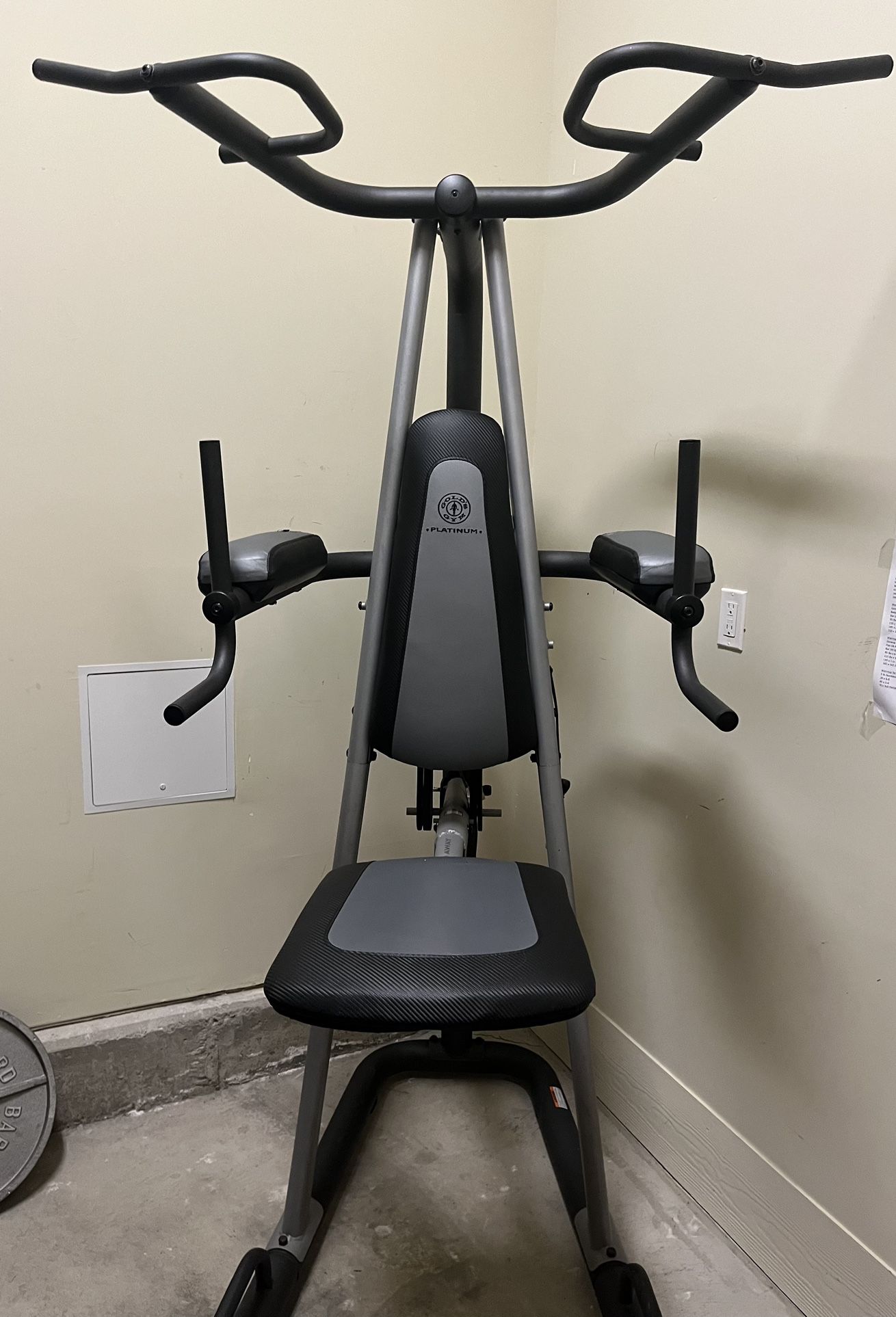 Gold’ Gym Pull-up, An, Dip, Push-up Station