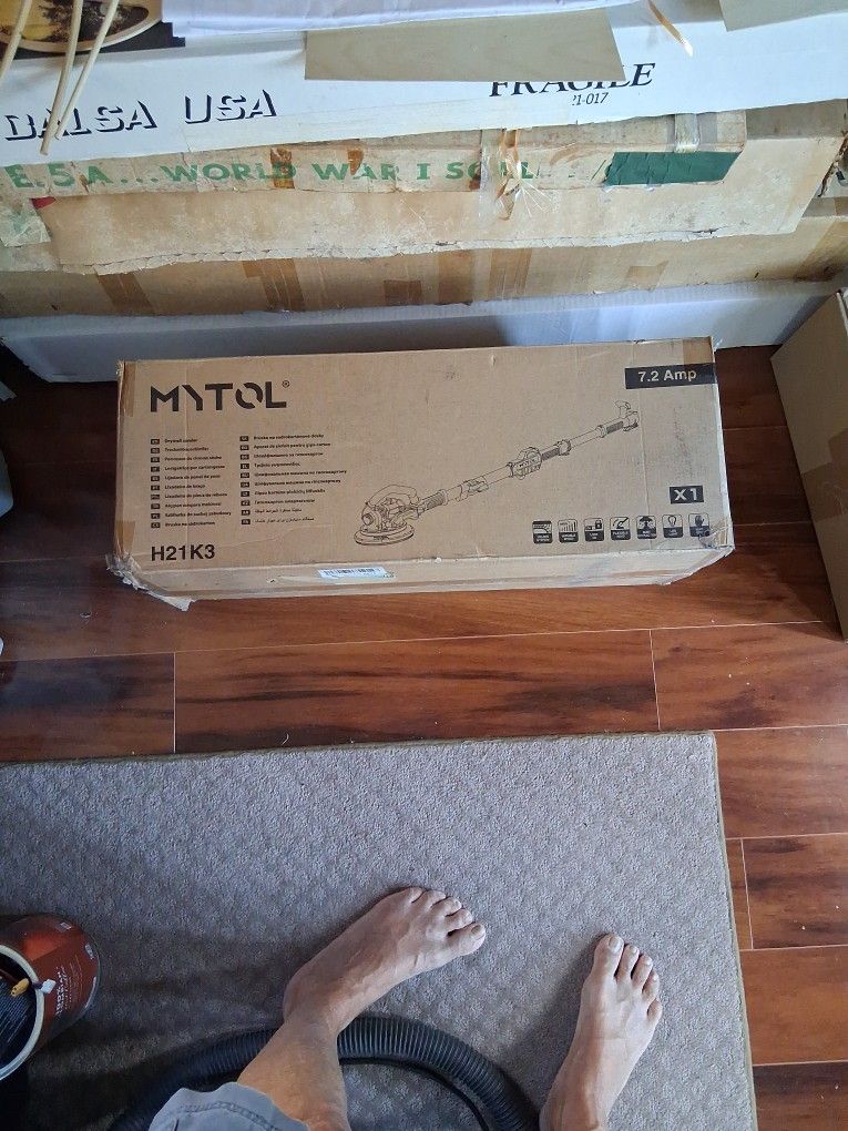 This is a new. Sealed in its  box, Mytol Drywal electric sander with vacuum! See pics for specs. Prefer local pickup., Fallbrook,  CA