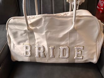 Bridal duffle bag