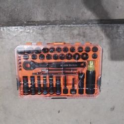 Klein Knect 39 Piece Socket Set SAE/METRIC
