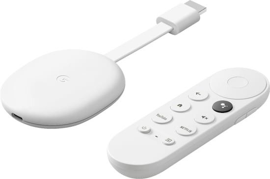 Google Chromecast - 4K With Google Voice