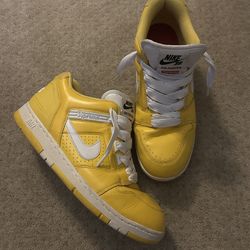 NEED GONE  Size 12 Supreme Nike Air Force Yellow 2017