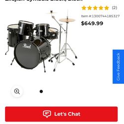 Pearl Soundcheck Drum Set