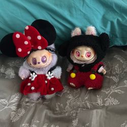 Labubu Mickey & Minnie Outfit (each sold Separately)