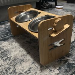 Elevated Food And Water Bowl