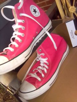 Converse All Star High Top Sneakers Pink