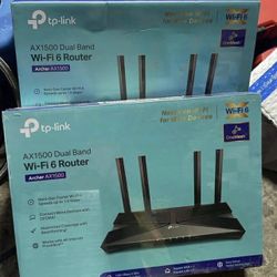 TP-LINK(BRAND NEW*****) Archer AX1500 Wi-Fi 6 Dual-Band Wireless Network Router