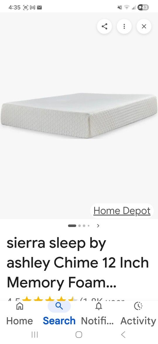 King Size Memory Foam Mattress