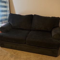 Navy Blue Loveseat