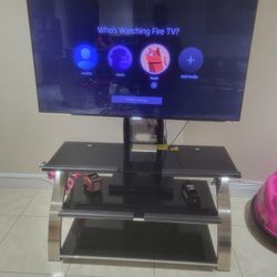 Samsung Smart TV  55inch With TV Stand 