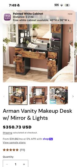 Vanity for sale