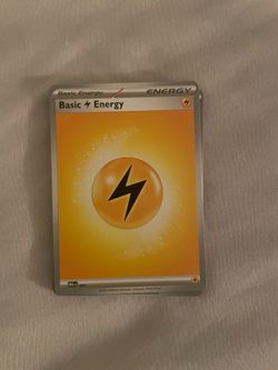Mega Evolutions Basic Lightning Energy Pokemon