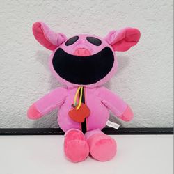Pickypiggy pig smiling critters plush plushy stuffed animal toy gift 30cm new
