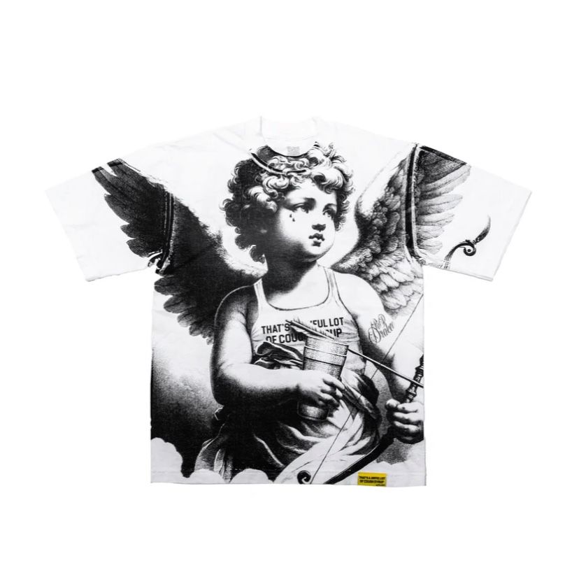 Cupid tattoo T shirt  (that’s A awful lot Of Cough Syrup 