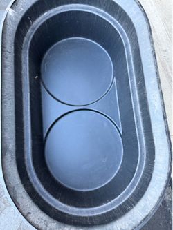 Plastic tub heavy duty
