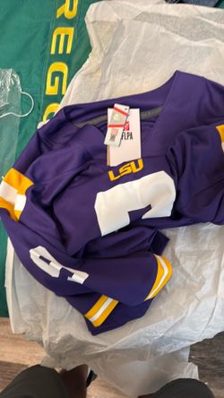 LSU Nike jersey #9 Burrows new with tags