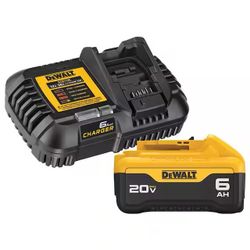 Dewalt 20v 6AH Battery And Charger