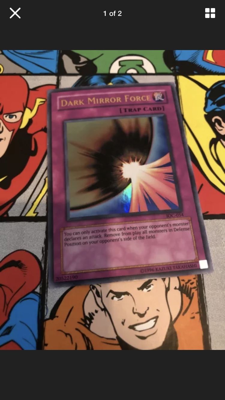 Yugioh Dark Mirror Force Ultra Rare Ioc Invasion Of Chaos