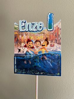 Disney Luca Shaker Cake Topper Set