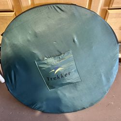 Trekker Portable Pop-Up Privacy Shower Tent - Spacious Changing Room for Camping, Fishing, Hiking, Beach