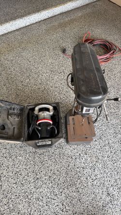 Craftsman router & guardian power drill press