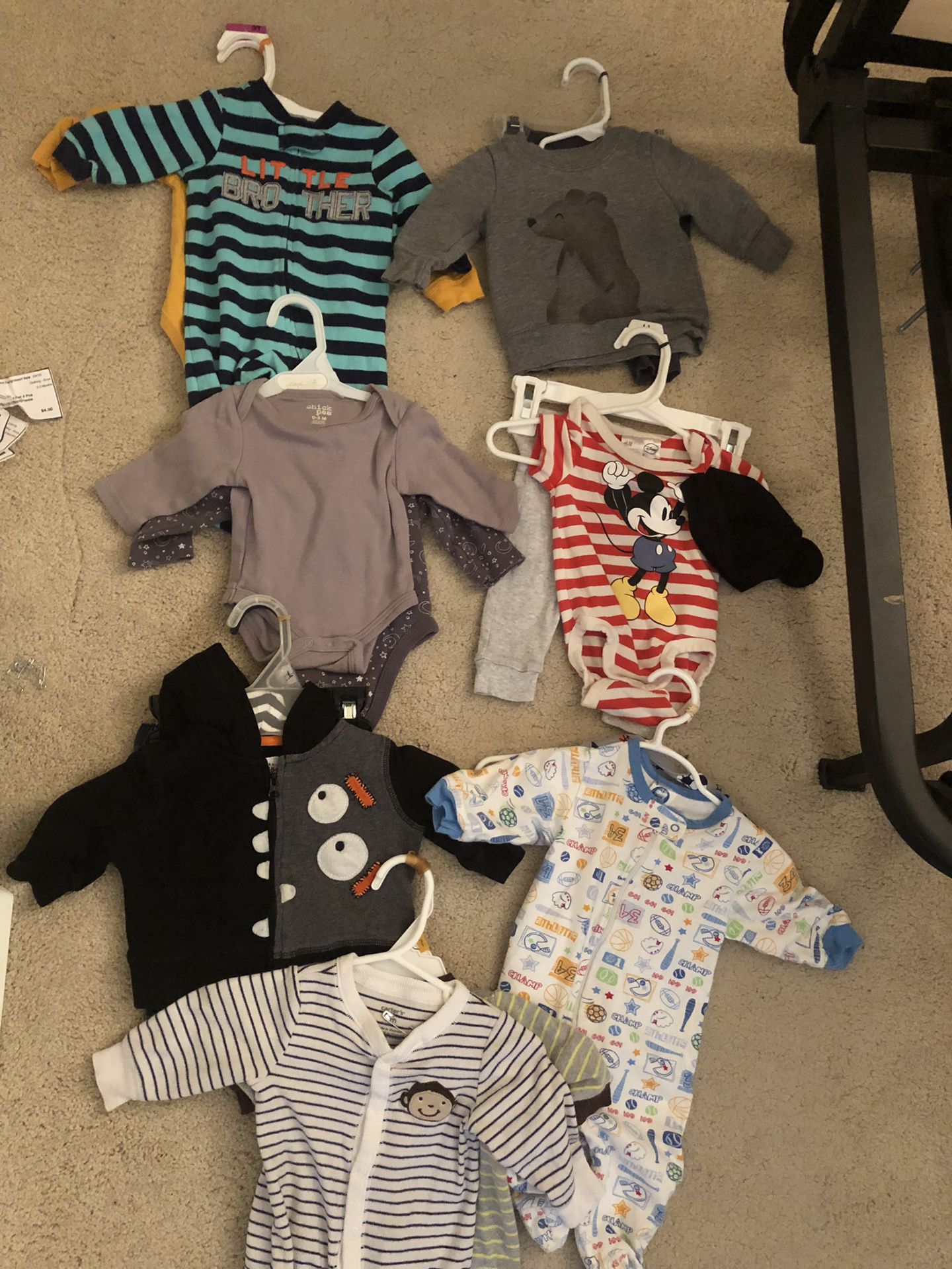 Baby Boy Clothing- 0 to 3 months
