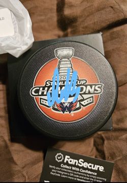 Alex Ovechkin Washington Capitals Signed Stanley Cup Puck Fanatics