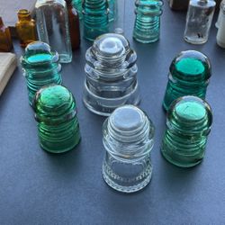 Antique And Vintage Glass Insulators 