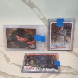 Stranger Things Trading Cards Lot of 3