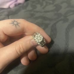 Engagement/wedding Ring Sz 10 Band