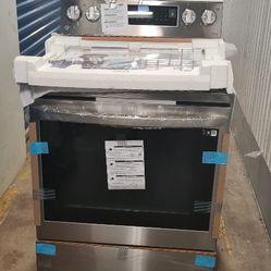 Brand New LG Five burner Stainless Electric Stove