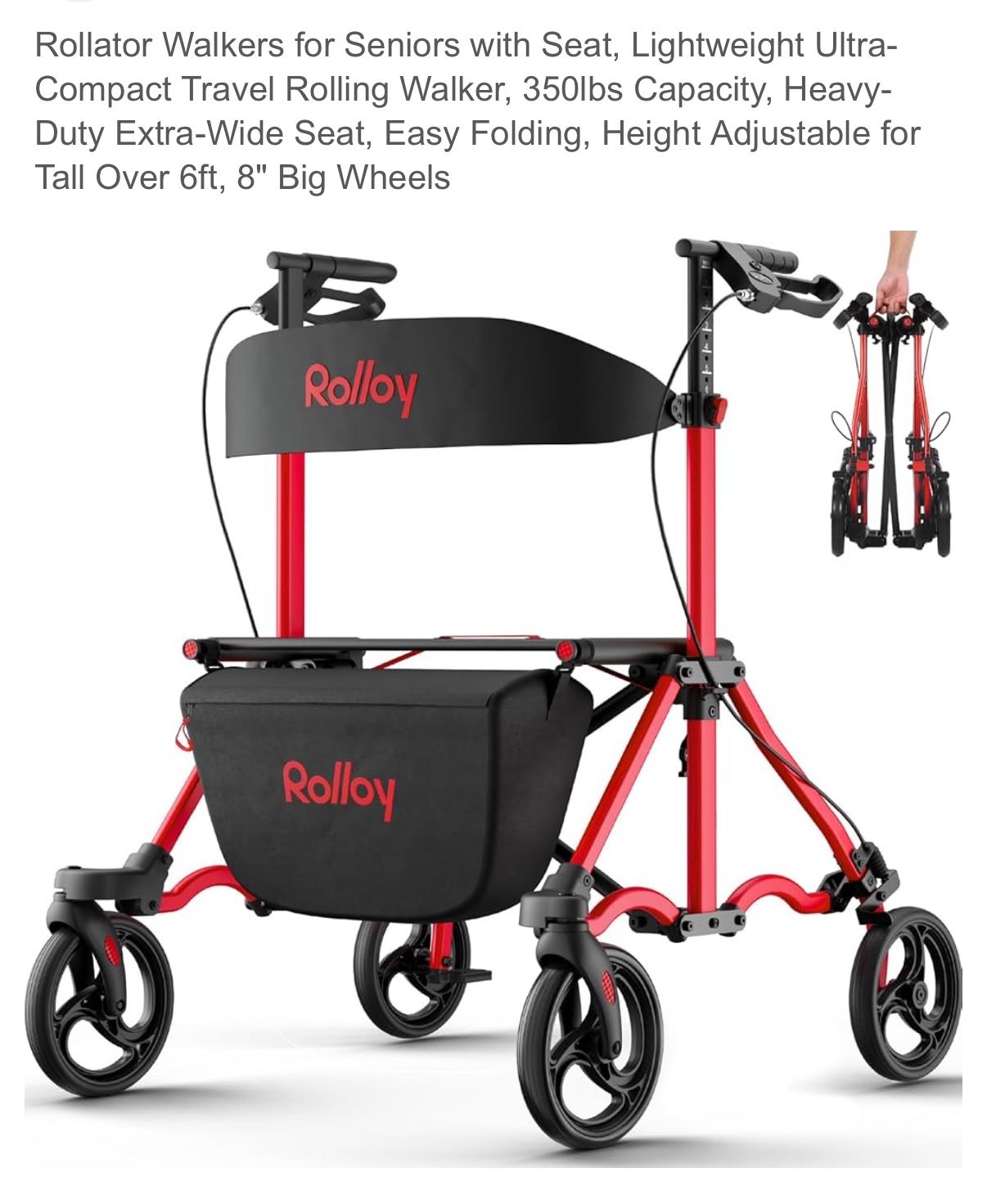 Rollator Walkers  Ultra-Compact 