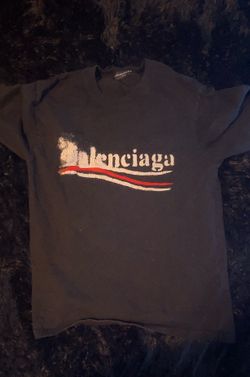 Balenciaga Political Campaign Logo T-Shirt