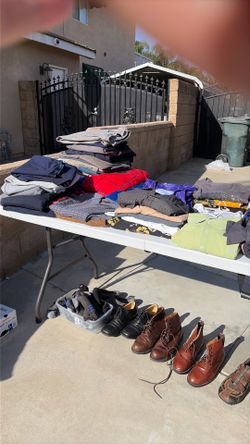 Men’s clothes $ 2 each