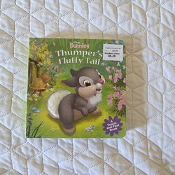 Disney Bunnies Thumper's Fluffy Tale Book