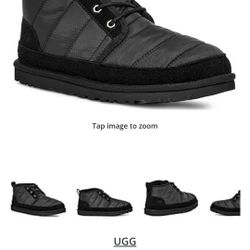 Black Ugh Men Boots Brand new Size 9 Men
