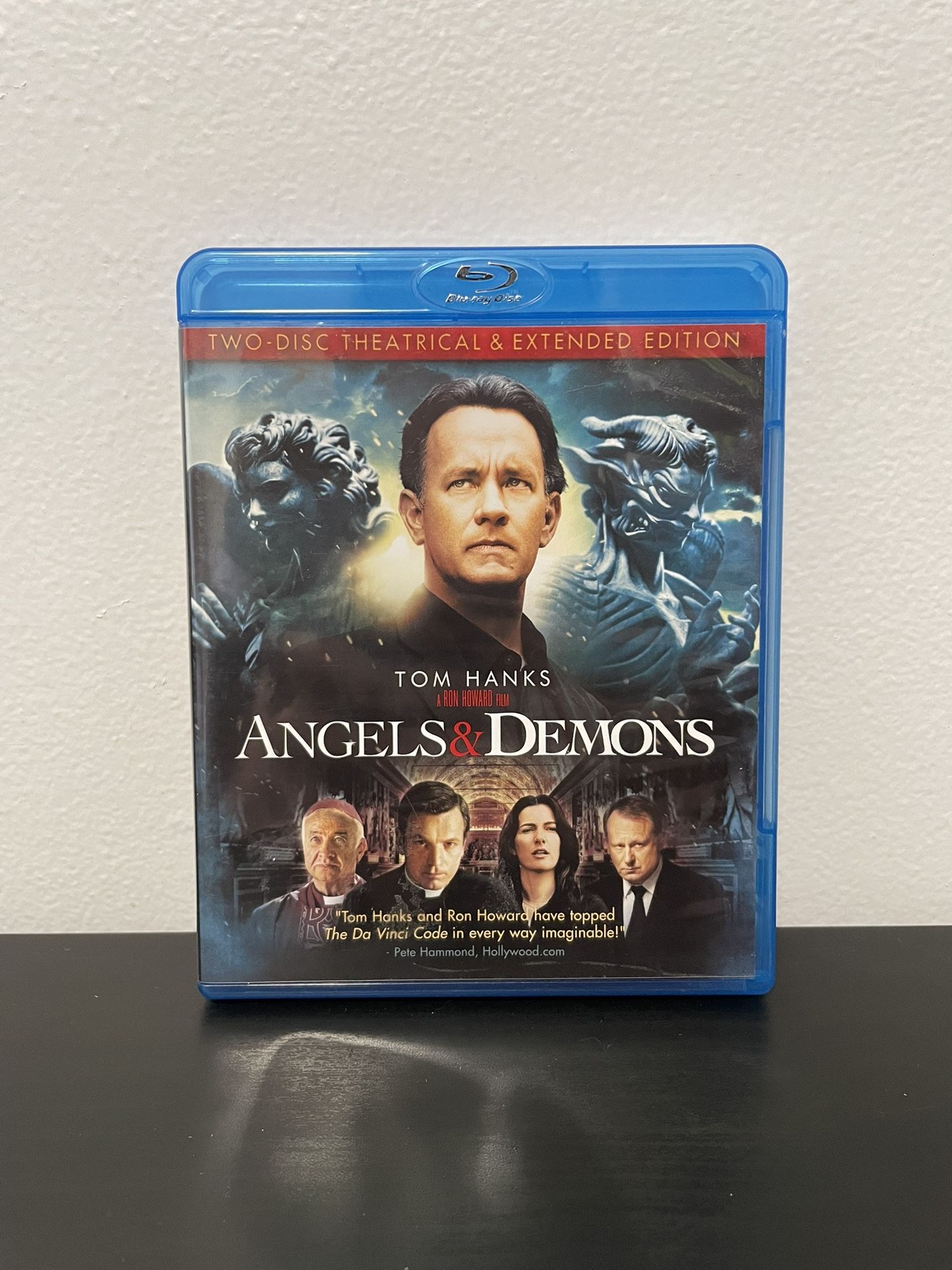 Angels & Demons Blu-Ray DVD 3 Disc Combo Extended Edition Tom Hanks 2009