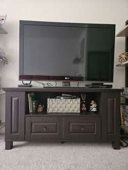 42" Flat Screen and TV Stand
