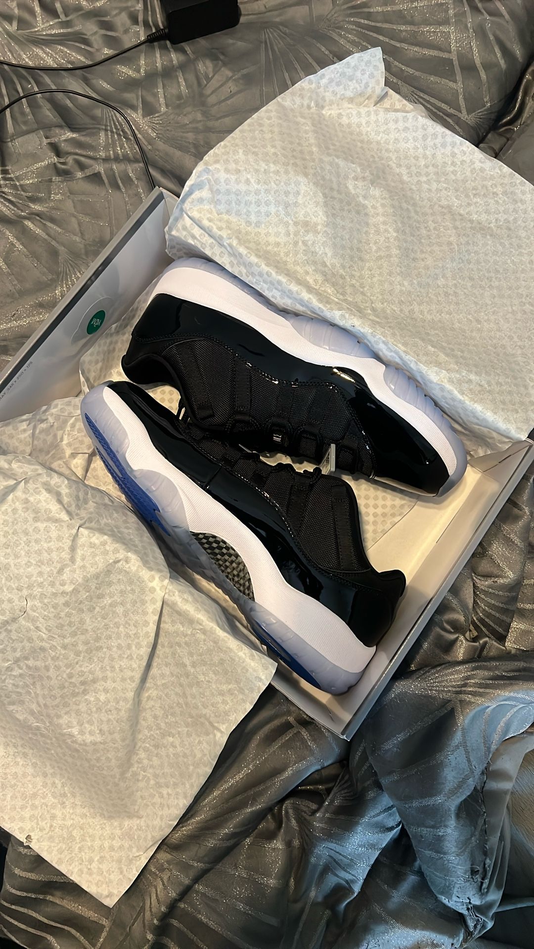 Air Jordan 11 Retro Low Space Jam , Size 11.5