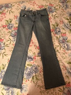 Light Wash Flare Jeans