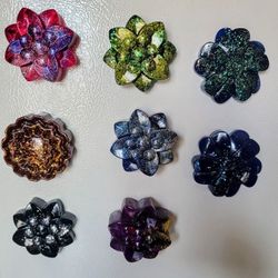 Resin Magnetic Flowers